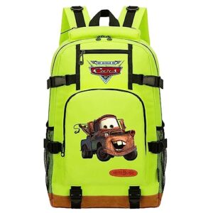 teenager cars graphic daypack-student mater travel bag-mack water resistant bookbag for youth