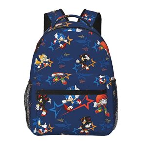 topjianyu cartoon backpack for boys teen blue backpacks cute bookbag lightweight casual daypack travel bag