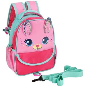 ONGLYP Toddler Backpack for Girls and Boys Ages 2-5,Waterproof Preschool Backpack for Kids,Cute Children Kindergarten Bookbag (Rabbit, Toddler Backpack(Ages 2-5))