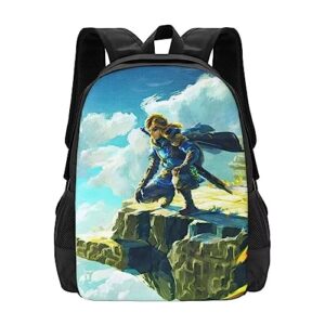 sabia cartoon backpacks game protagonist 3d printed backpack lightweight durable travel backpack laptop backpack casual daypack unisex novelty backpacks game fan gift