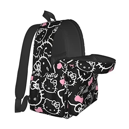 IBOBFBG Large Capacity Cute Cartoon Backpack For Men Women-Notebook Laptop Bags For Travel Hiking Camping Work Outdoor Accessories Bookbag-P15