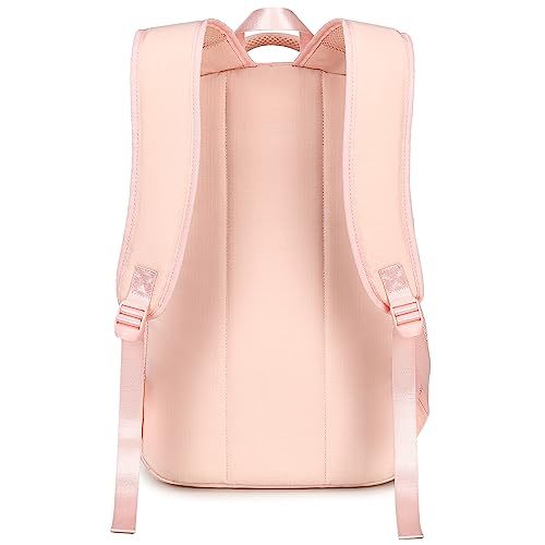 abshoo Lightweight Travel Backpack For School Women Girls Laptop Backpack College Water Resistant Daypack Bookbag (Pink)