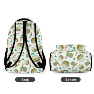Fashion Cartoon Backpack 17 Inch Large Capacity Multifunction Backpacks Lightweight Sports Travel Laptop Daypack Gifts