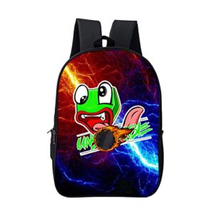 nsq unisex game backpack 3d printing cartoon backpacks travel double shoulder bag casual daypacks 3-one size