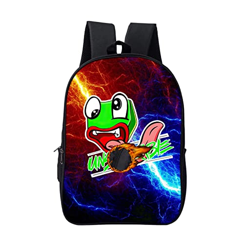 Nsq Unisex Game Backpack 3d Printing Cartoon Backpacks Travel Double Shoulder Bag Casual Daypacks 3-One Size