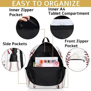 Toddler Backpack for Boys Girls, Kids Backpacks for Preschool, Kindergarten, Elementary School with Padded Back, Durable School Bags Children Bookbags Casual Travel Back Pack (Baseball)