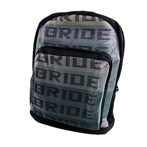 W-POWER JDM Bride Racing Laptop Travel Backpack Brown Bottom with Adjustable Harness Straps (XL-Blue)