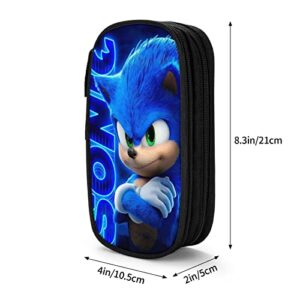 FNASFIA Anime Backpack Pencil Case Lunch Bag 3 Piece Set Cartoon Backpack Boys Girls Backpack Kids 3D Backpack