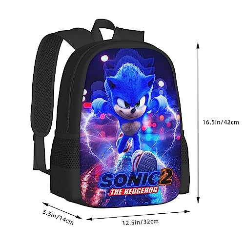 FNASFIA Anime Backpack Children'S Backpack Cartoon Backpack Boys And Girls' Backpack 3D Backpack