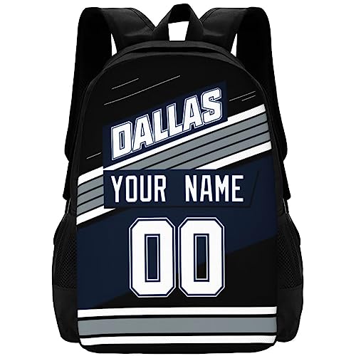 KREDE Dallas Backpack Personalized Bags for Men Women Gifts