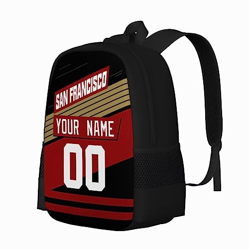 KREDE San Francisco Backpack Personalized Bags for Men Women Gifts