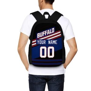 KREDE Buffalo Backpack Personalized Bags for Men Women Gifts