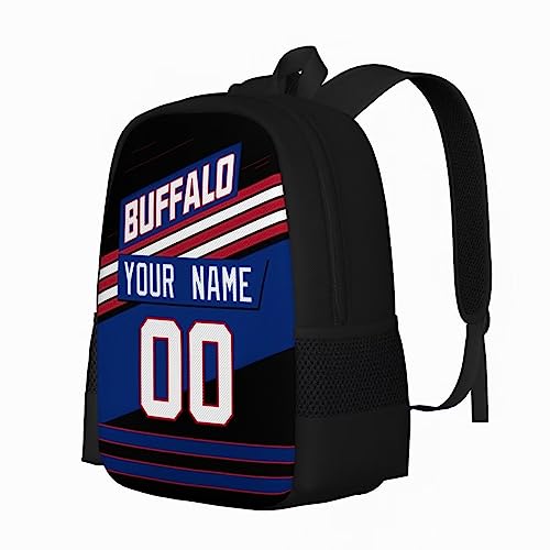 KREDE Buffalo Backpack Personalized Bags for Men Women Gifts