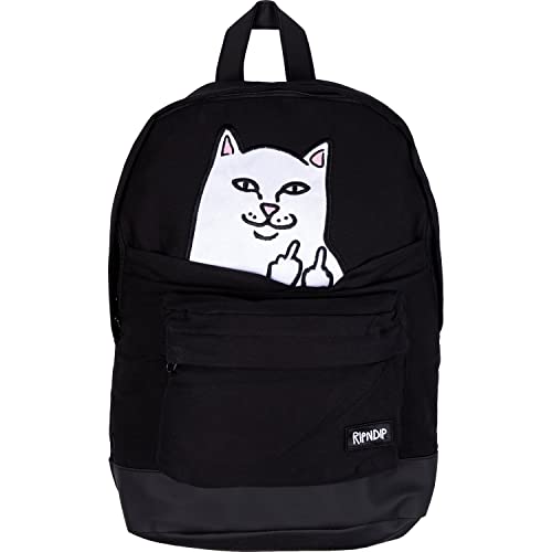 Rip N Dip Lord Nermal Velcro Hands Black Backpack - One Size Fits All