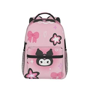 RODES Kurromi Backpack Anime Casual Lightweight Travel Laptop Backpack Cartoon Fans Gift Kawaii