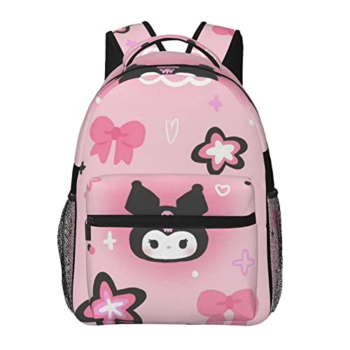 RODES Kurromi Backpack Anime Casual Lightweight Travel Laptop Backpack Cartoon Fans Gift Kawaii