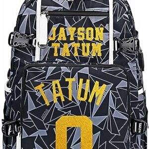 BUGUTKONG Basketball Player Multifunction Tatum Backpack Travel Fans Bag Daypack Laptop Bag Bookbag School Bag Tatumu-a2