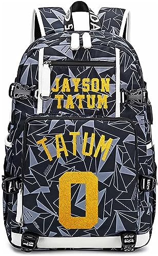 BUGUTKONG Basketball Player Multifunction Tatum Backpack Travel Fans Bag Daypack Laptop Bag Bookbag School Bag Tatumu-a2