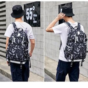 BUGUTKONG Basketball Player Multifunction Tatum Backpack Travel Fans Bag Daypack Laptop Bag Bookbag School Bag Tatumu-a2