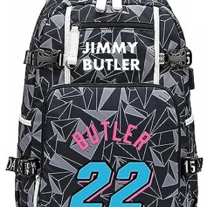 BUGUTKONG Basketball Player Multifunction Backpack Travel Fans Bag Daypack Bookbag School Bag Laptop Bag Batele-a12