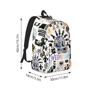 WARTHY Lightweight Backpack Multi-Function Laptop Backpack Classical Fashion Large Capacity Travel Daypack 16 Inch,White02