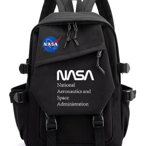 FROIBHATG NASA backpack，astronaut，Large capacity backpack, men and women, vintage，black