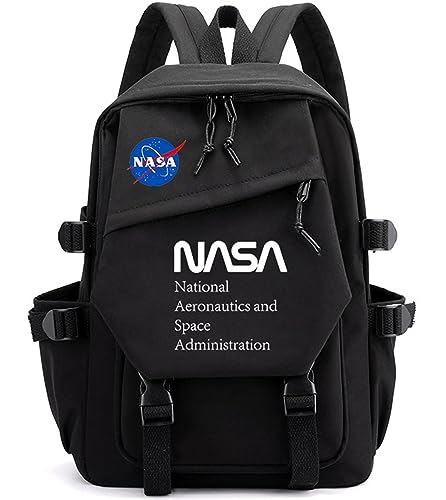 FROIBHATG NASA backpack，astronaut，Large capacity backpack, men and women, vintage，black