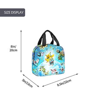 Hlemswpo 3PCS AnimeKids Backpack with Lunch Box,Large-capacity School Backpack,Creative Gifts for Fans,Boys Girls Travel Portable Laptop Bag style-1