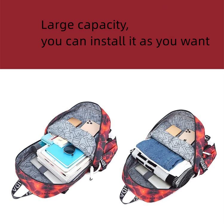 Soccer Superstar M-essi 10 Multifunctional Laptop Backpack Teenage Travel Backpack Fans Waterproof Schoolbag (D3)