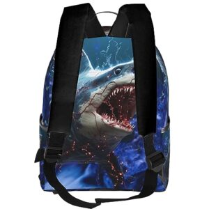 THIRTIMK Horror Casual Large Capacity Backpack, Lightweight Daypack For Work, Travel, And Outdoor Activities