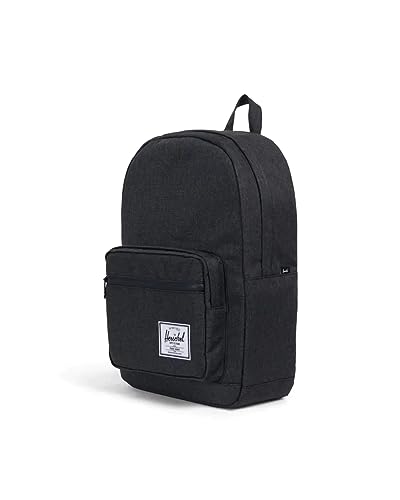 Herschel Pop Quiz Backpack (Black Crosshatch, Classic 22L)