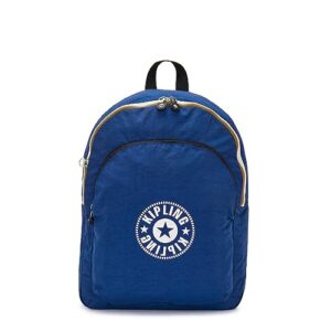 kipling curtis large 17" laptop backpack deep sky blue c