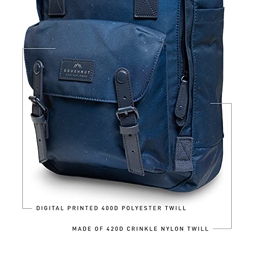 Doughnut Travel Laptop Backpack, Slim Durable Daypack Backpacks, Water Resistant Computer 16L Bag for Men & Women Fits 14 Inch Notebook(SK STARRY)