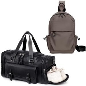 cantlor men small sling bag crossbody backpack travel daypacks chest pack lightweight outdoor shoulder bag one strap