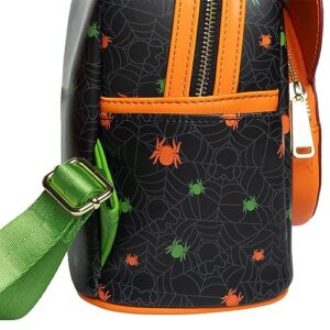 Loungefly Disney Glow in the Dark Pumpkin Minnie Mouse Women's Backpack