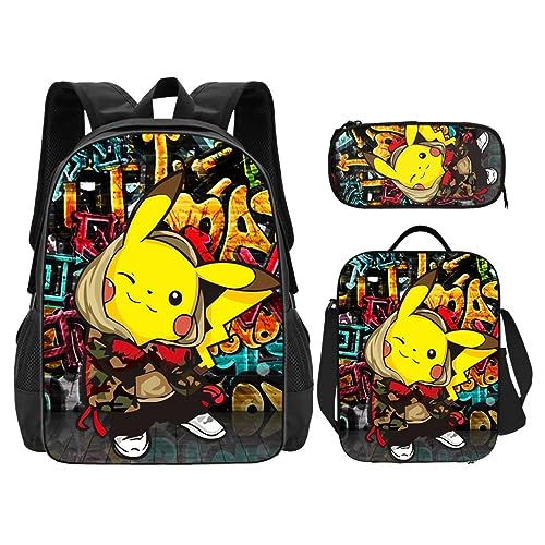 CEVAN Anime Backpacks Lightweight Cartoon Laptop Bag for Picnic/Work/Travel/Outdoor Sports