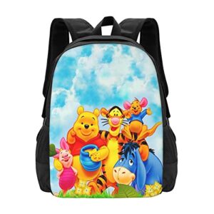 funny backpack,16 inch small travel daypack sports bag laptop backpack for men women