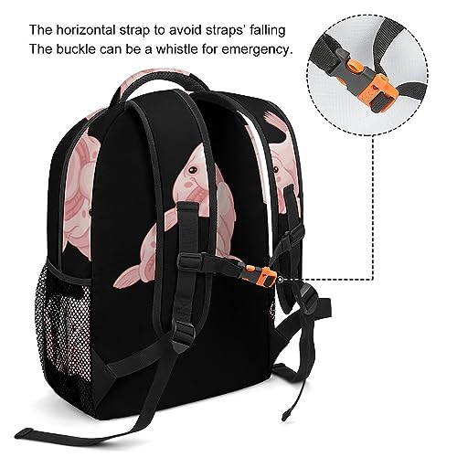 Cute Blob Fish Blobfish Lightweight Travel Backpack for Unisex Casual Laptop Bookbag for Camping