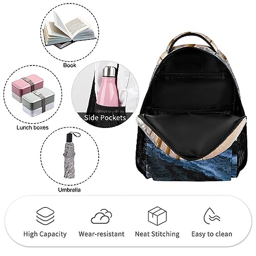 Retro Titanic Famous Old Historic Travel Laptop Backpack Durable Computer Bag Daypack for Men Women