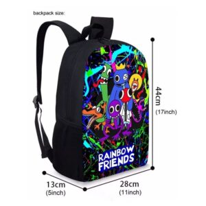 Cartoon School bags Cartoon Backpack Boys Backpack Trip Bag (Backpack,Lunch Box Pencil Case 3 In 1)