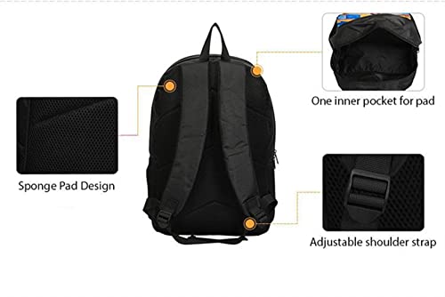 UMocan Teen The Amazing World of Gumball Bookbag,Water Proof Travel Daypack Canvas Knapsack with Frontal Pocket