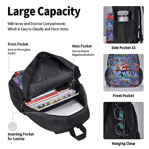 Moare Gorilla Tag Backpacks Set with Backpacks Lunch Bag Pencil Case Pencil Bag