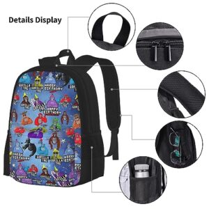 Moare Gorilla Tag Backpacks Set with Backpacks Lunch Bag Pencil Case Pencil Bag