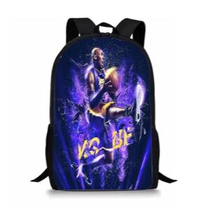 UZIAH Basketball Backpacks Retired Number 8 24 Tribute Backpack Men Anime Backpack