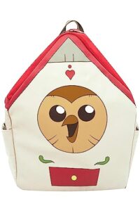 roocnie owl house hooty backpacks:toh merch luz amity mini travel bag anime canvas backpack