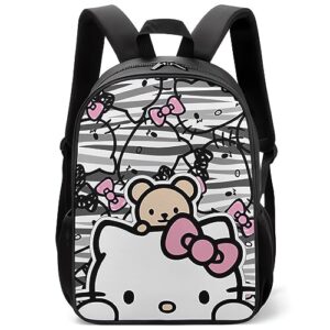 besht cute cartoon kitty backpack kids backpack casual bags schoolbag for girl gift cat3-one size