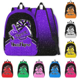 custom cheer backpack with name personalized cheerleading backpack cheer backpack for sports party cheerleader gift