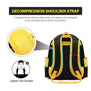 KAGGS Cartoon Comic Boys Backpack Lightweight Waterproof Schoolbag Large Capacity Bookbags Travel Rucksack for Teenage