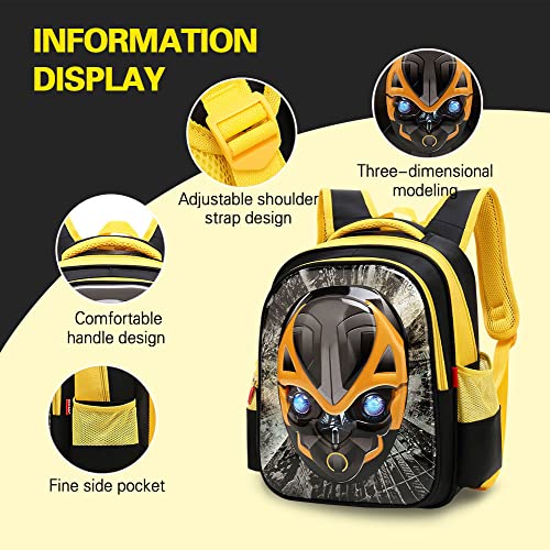 KAGGS Cartoon Comic Boys Backpack Lightweight Waterproof Schoolbag Large Capacity Bookbags Travel Rucksack for Teenage