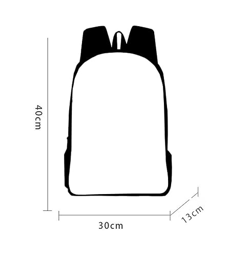 WAWNI Skibidi Toilet Backpack Musician Oxford Cloth Travel Bag Trendy Style Adjustable Shoulder Strap Bag (A11,one size)